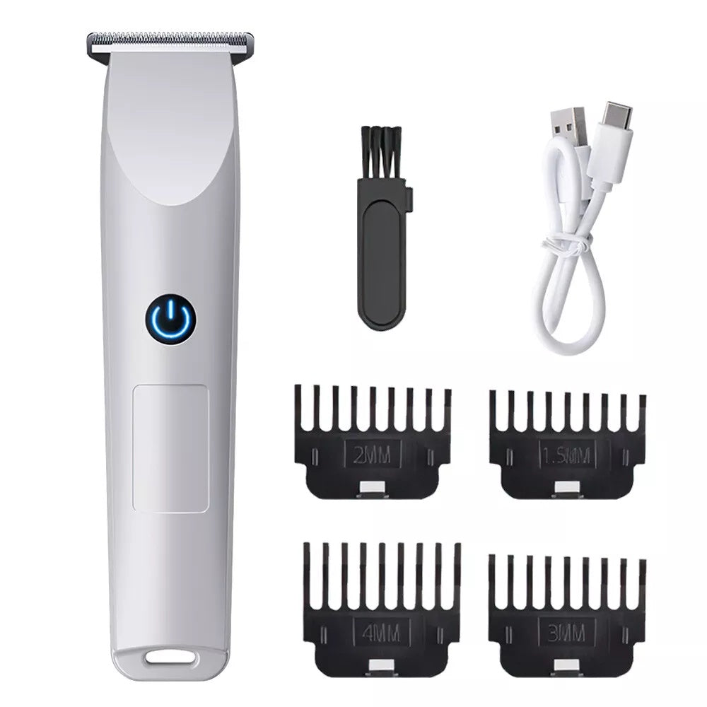 Men's Shaver Electric Hair Clipper Beard Trimmer Razor Rechargeable Shaving Machine USB Rechargeable