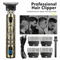 Beard Trimmer Hair Clippers Men's Shaver Cordless Hair Cutting Kit Barber Shaving Machine USB Rechargeable