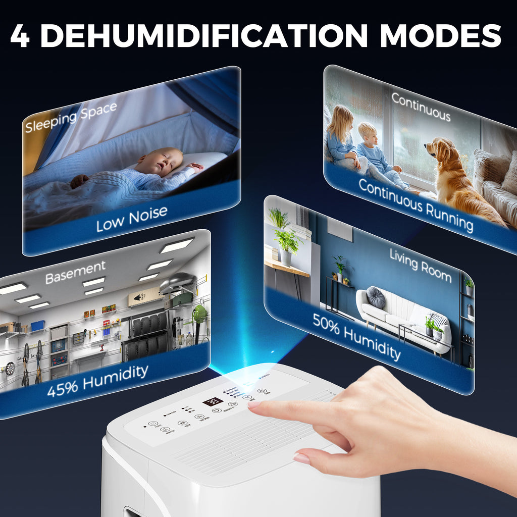 30L Dehumidifier for Home & Large Rooms | Fast UK Delivery