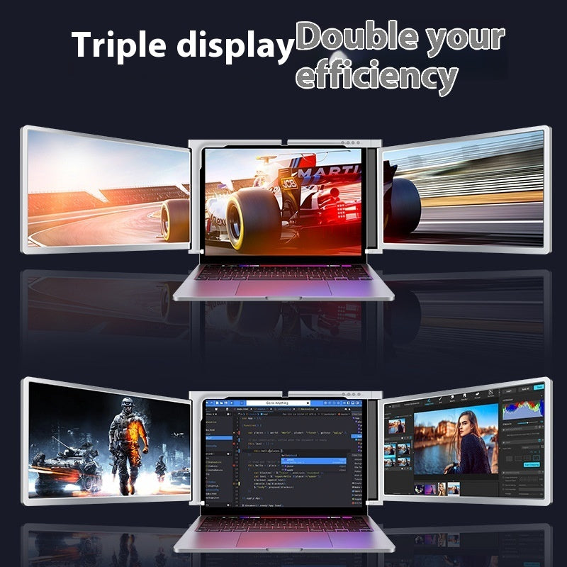 Portable Display Single-screen Dual-screen Display Three-screen Portable Display Notebook Sub-screen