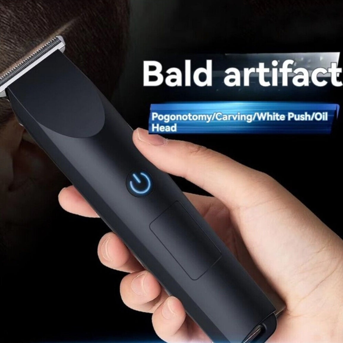 Men's Shaver Electric Hair Clipper Beard Trimmer Razor Rechargeable Shaving Machine USB Rechargeable